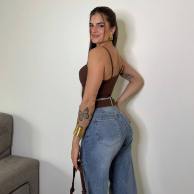 JEANS WIDE LEG