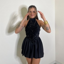 VESTIDO GLOBO LENTEJUELAS... 2