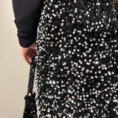 PANTALÓN DE LENTEJUELAS FLUIDO
