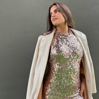 ABRIGO PAÑO CORTO CREMA