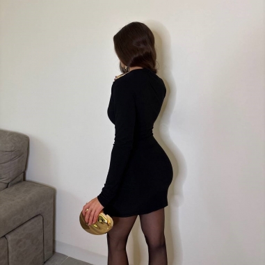 VESTIDO LÁGRIMA NEGRO