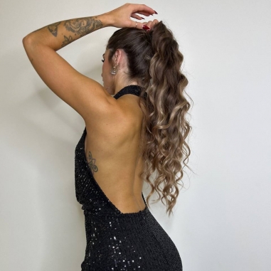 VESTIDO WEST ESCOTE NEGRO