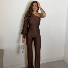 MONO ASIMÉTRICO NUDO CHOCO 2