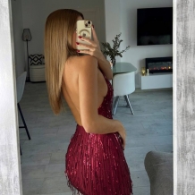 VESTIDO FLECOS LENTEJUELAS... 2