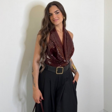 PANTALÓN PALAZZO NEGRO