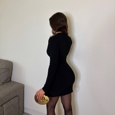 VESTIDO LÁGRIMA NEGRO