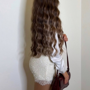 SHORT LENTEJUELAS ENCAJE PERLADO