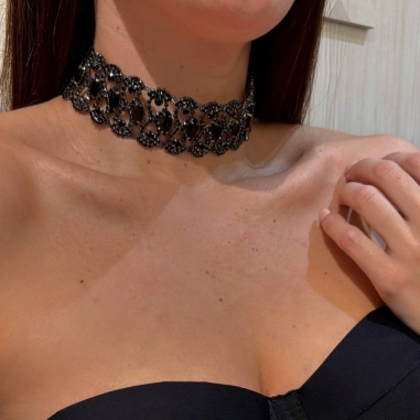 GARGANTILLA LUXURY NEGRA