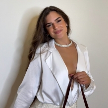 BODY CAMISERO SATÉN BLANCO