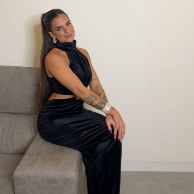 VESTIDO VELVET ACCESORIO PLATA