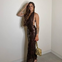 VESTIDO LENTEJUELAS ESCOTE...