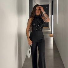 MONO LENTEJUELA NEGRO