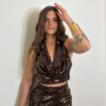 TOP LENTEJUELAS CHOCO 2