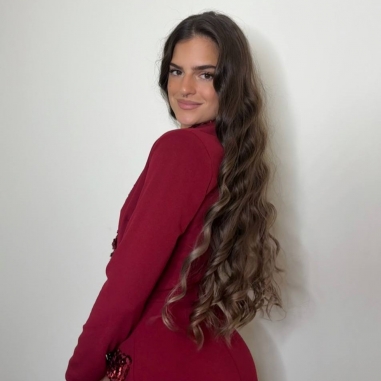 MONO BLAZER SOLAPA LENTEJUELAS VINO