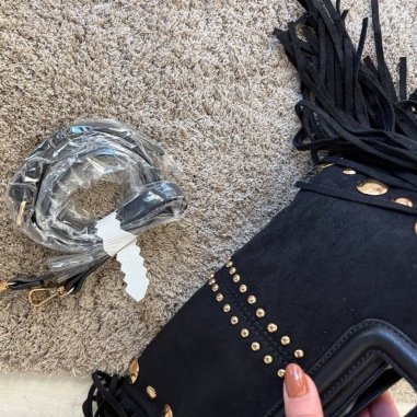 BOLSO TAHCAS CON FLECOS