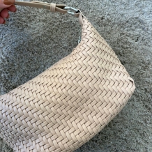 BOLSO TRENZADO CREMA 2
