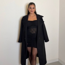 ABRIGO PAÑO NEGRO 2