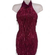 VESTIDO FLECOS LENTEJUELAS... 2