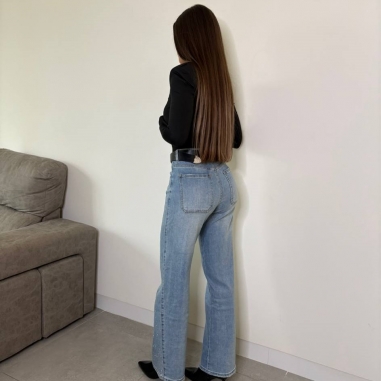 JEANS BRILLO LATERAL