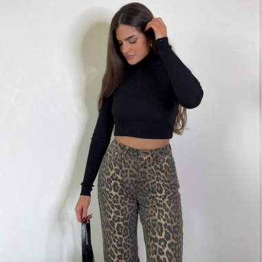 JEANS ANIMAL PRINT