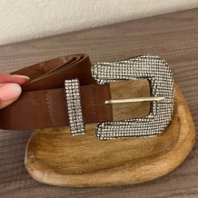 CINTURÓN CAMEL BRILLO