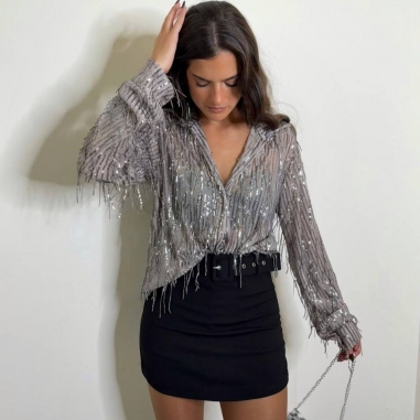 FALDA PANTALÓN CINTURÓN NEGRA