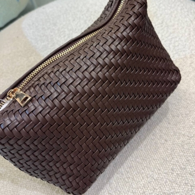 BOLSO TRENZADO CHOCO