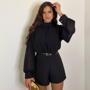 MONO COMBINADO TACHAS TUL