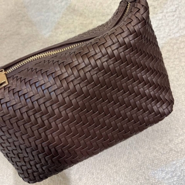 BOLSO TRENZADO CHOCO