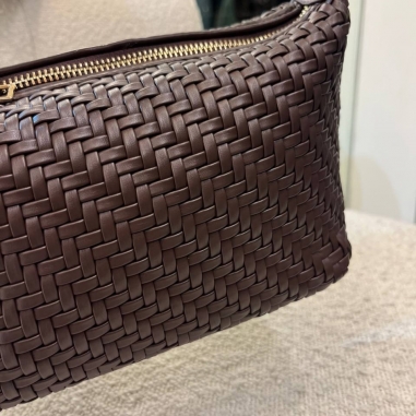 BOLSO TRENZADO CHOCO