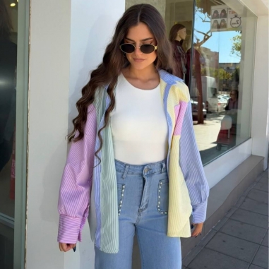 JEANS WIDE LEG PERLITAS