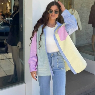 JEANS WIDE LEG PERLITAS