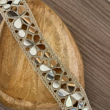 CHOKER ESPEJO DORADO