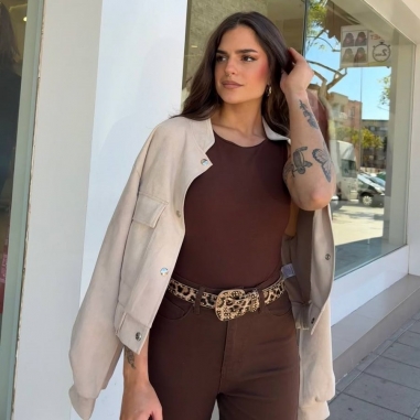 PANTALÓN CAMPANA CHOCO