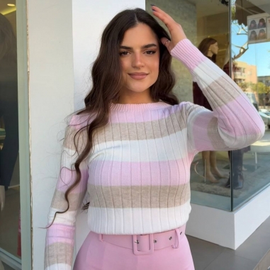 FALDA PANTALÓN CINTURÓN ROSITA