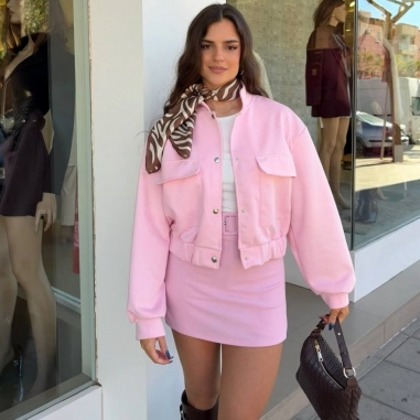 PREVENTA CHAQUETA BOMBER ANTELINA ROSITA