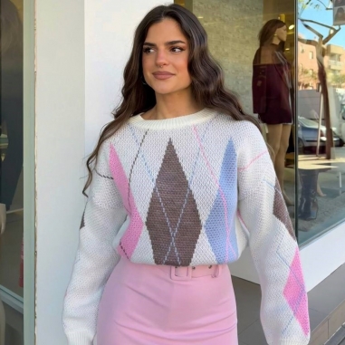 FALDA PANTALÓN CINTURÓN ROSITA