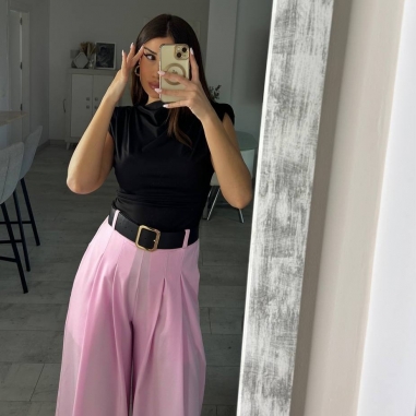 PANTALÓN PALAZZO ROSA