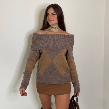 FALDA PANTALÓN CINTURÓN CAMEL