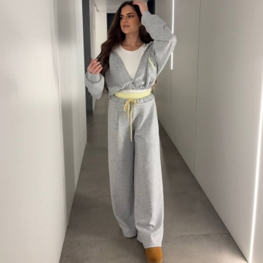 CONJUNTO DEPORTIVO GRIS