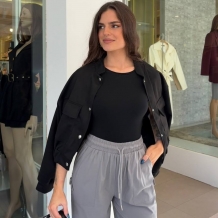 PANTALÓN CARGO GRIS