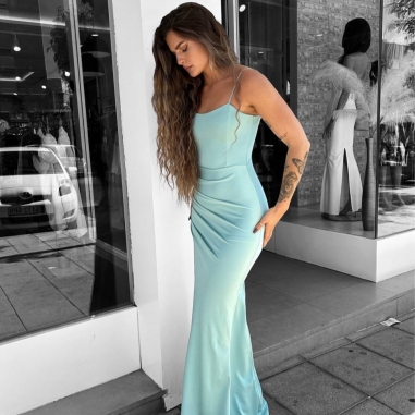 PREVENTA VESTIDO LARGO ESPALDA...