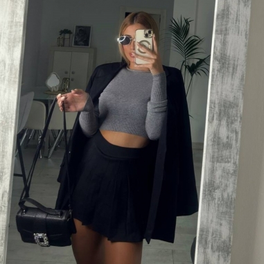 PREVENTA FALDA TABLAS NEGRA