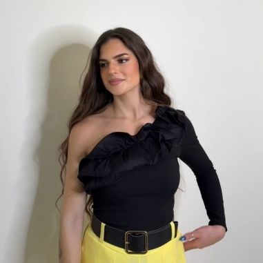 PANTALÓN PALAZZO AMARILLO