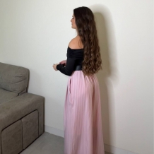 PANTALÓN PALAZZO RAYAS ROSITA