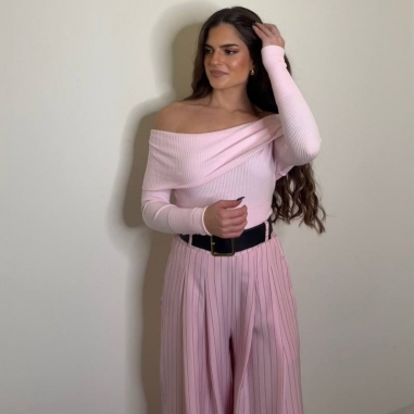 PANTALÓN PALAZZO RAYAS ROSITA