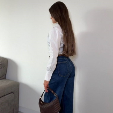 JEANS BALLOON OSCURO