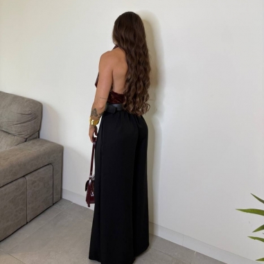 PANTALÓN PALAZZO NEGRO