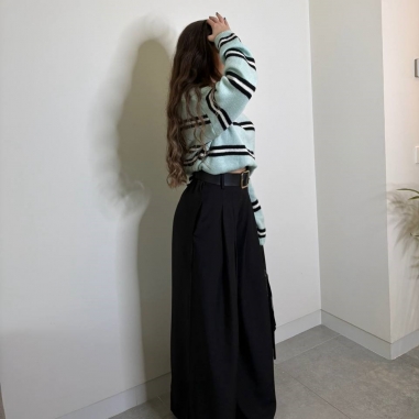 PANTALÓN PALAZZO NEGRO