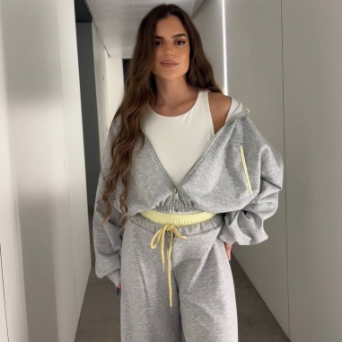 CONJUNTO DEPORTIVO GRIS